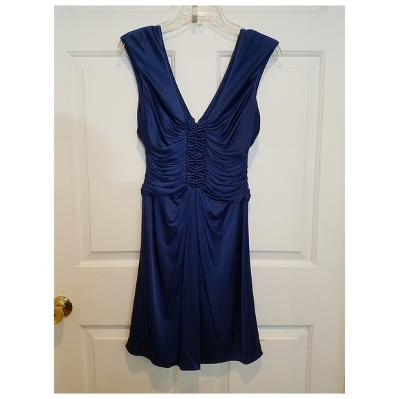 sapphire cocktail dress